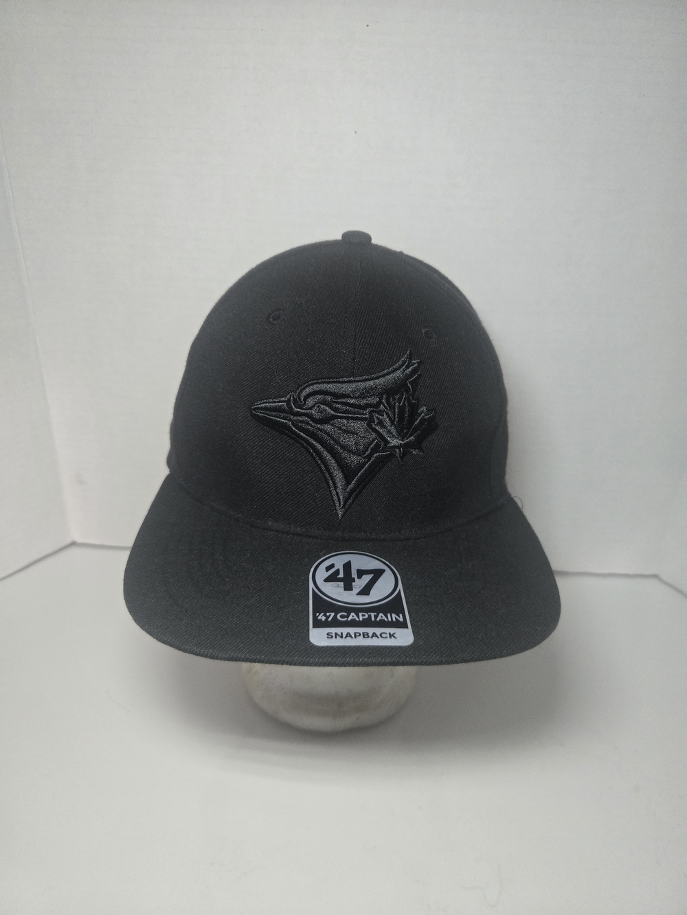 47 Toronto Blue Jays All Black Snapback Hat